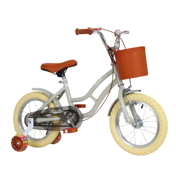 kid's bicycle grey